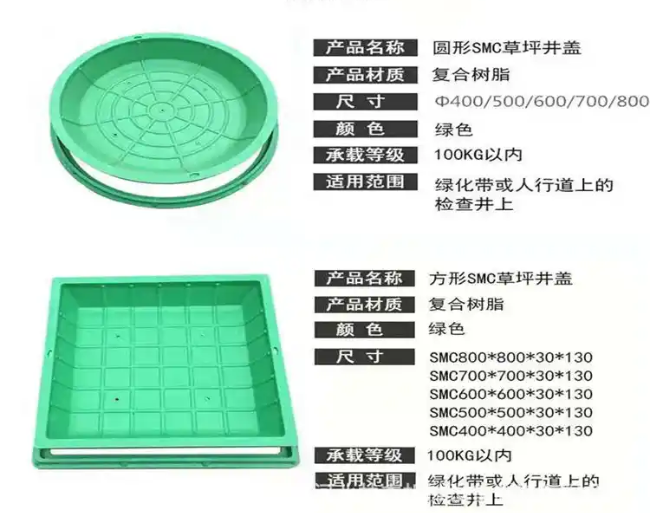 桂林树脂复合种植井盖展示
