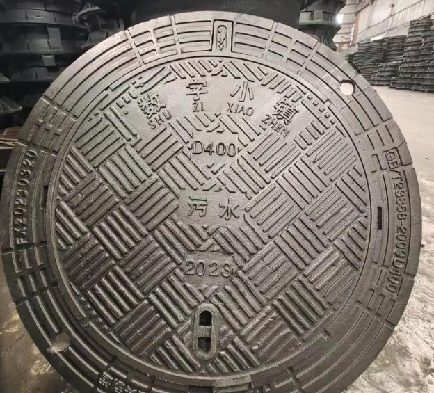 桂林球墨铸铁防沉降井盖展示